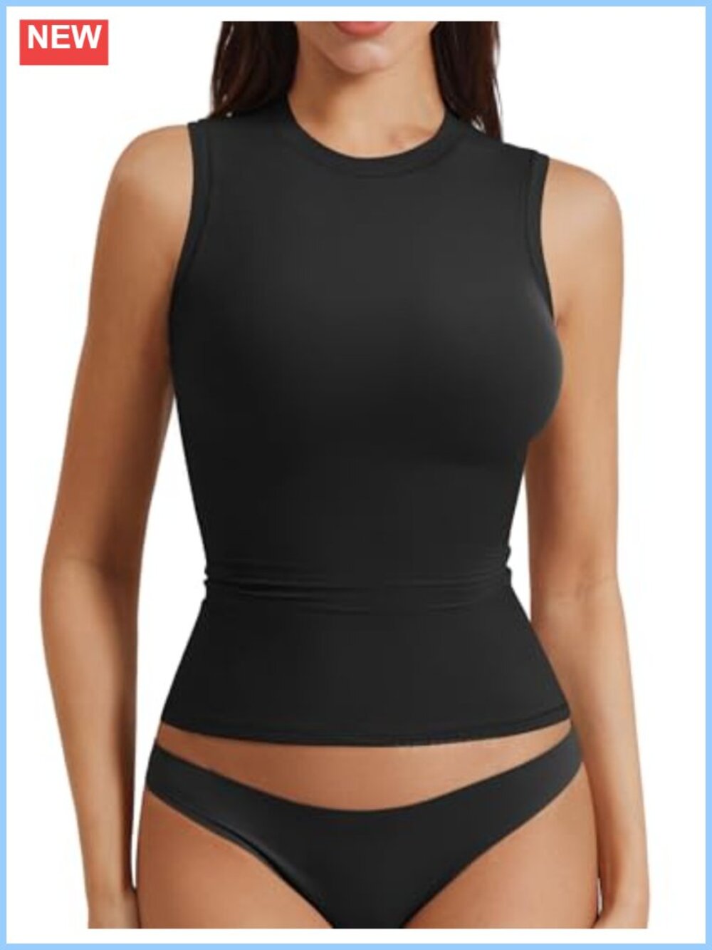 Nylon Spandex Mock Neck Ruched Crop Top Workout Tank